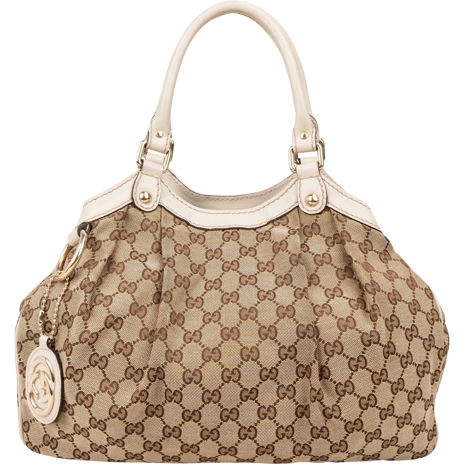 Gucci Monogram GG Canvas Sukey Tote Handbag