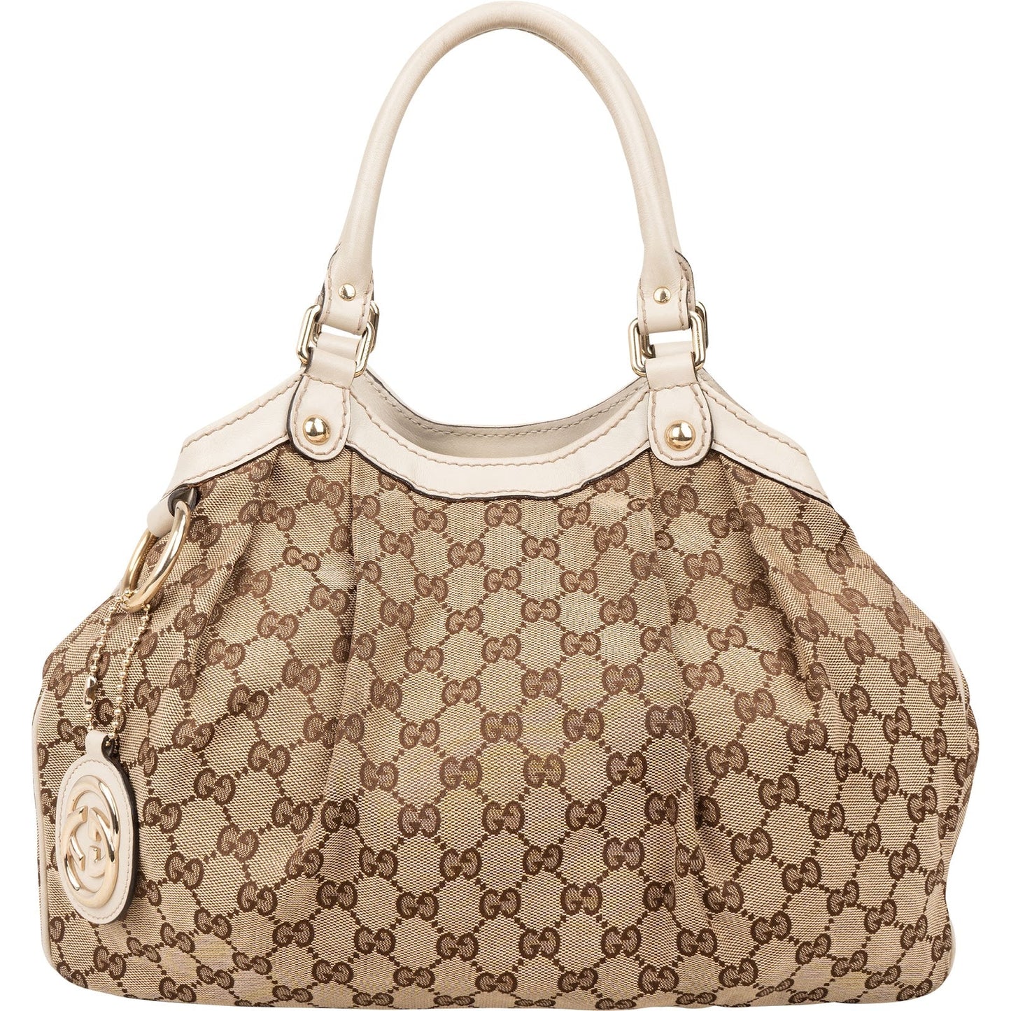 Gucci Monogram GG Canvas Sukey Tote Handbag