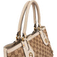 Gucci Monogram GG Canvas Tote Handbag