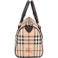 Burberry Haymarket Check Boston Handbag
