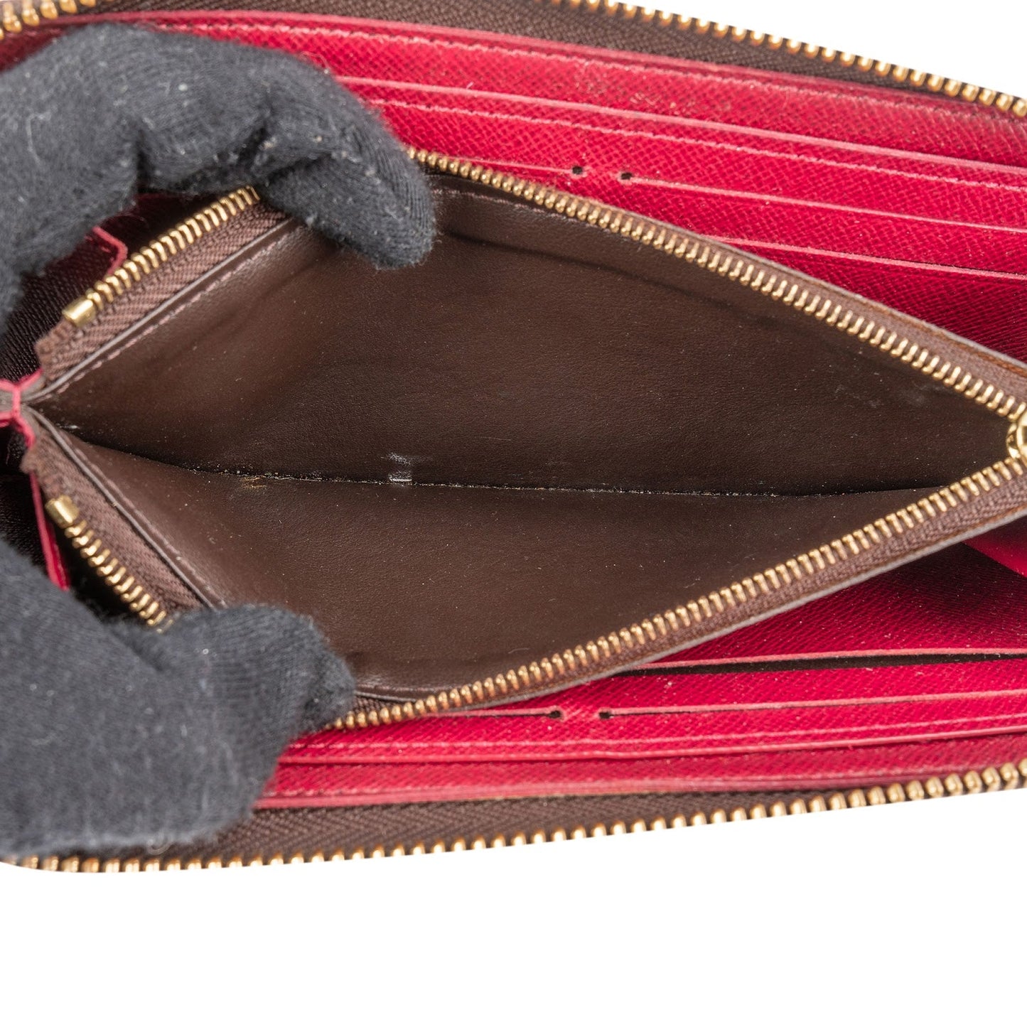 Louis Vuitton Monogram Canvas Clemence Zippy Wallet