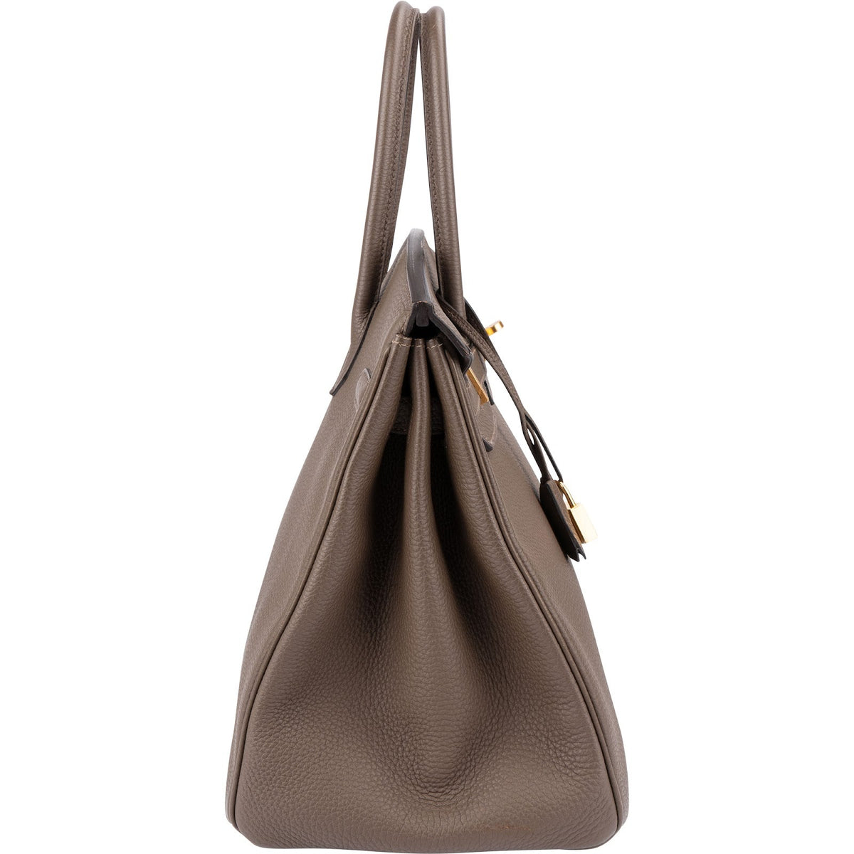 Hermès Taupe Togo Leather Birkin 35 Handbag