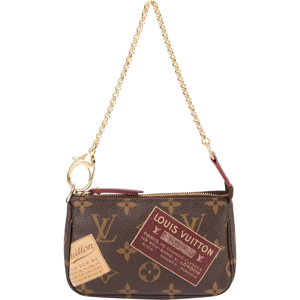 Louis Vuitton Monogram Canvas World Tour Trunks Mini Pochette Accessoires Handbag