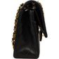Chanel Quilted Lambskin Medium 24K Gold Double Flap Shoulder Bag