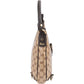 Gucci Monogram Crystal GG Abbey D-Ring Shoulder Bag
