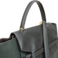 Celine Dark Green Leather Belt Handbag