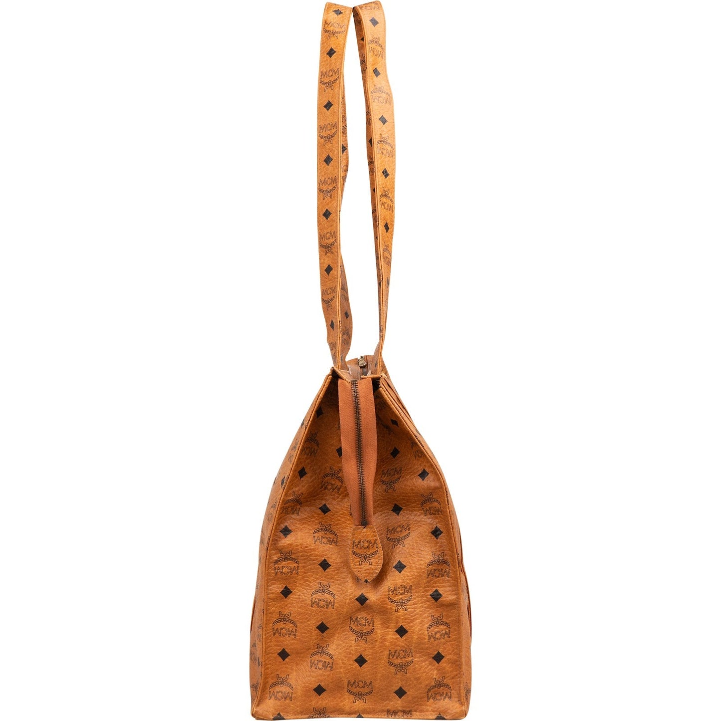 MCM Monogram Visetos XL Shopper Shoulder Bag
