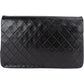 Chanel Quilted Lambskin 24K Gold Single Flap Shoulder Bag