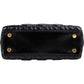 Christian Dior Crinkled Quilted Lambskin Lady Dior Handbag