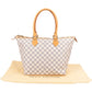 Louis Vuitton Monogram Damier Azur Canvas Saleya MM Shoulder Bag