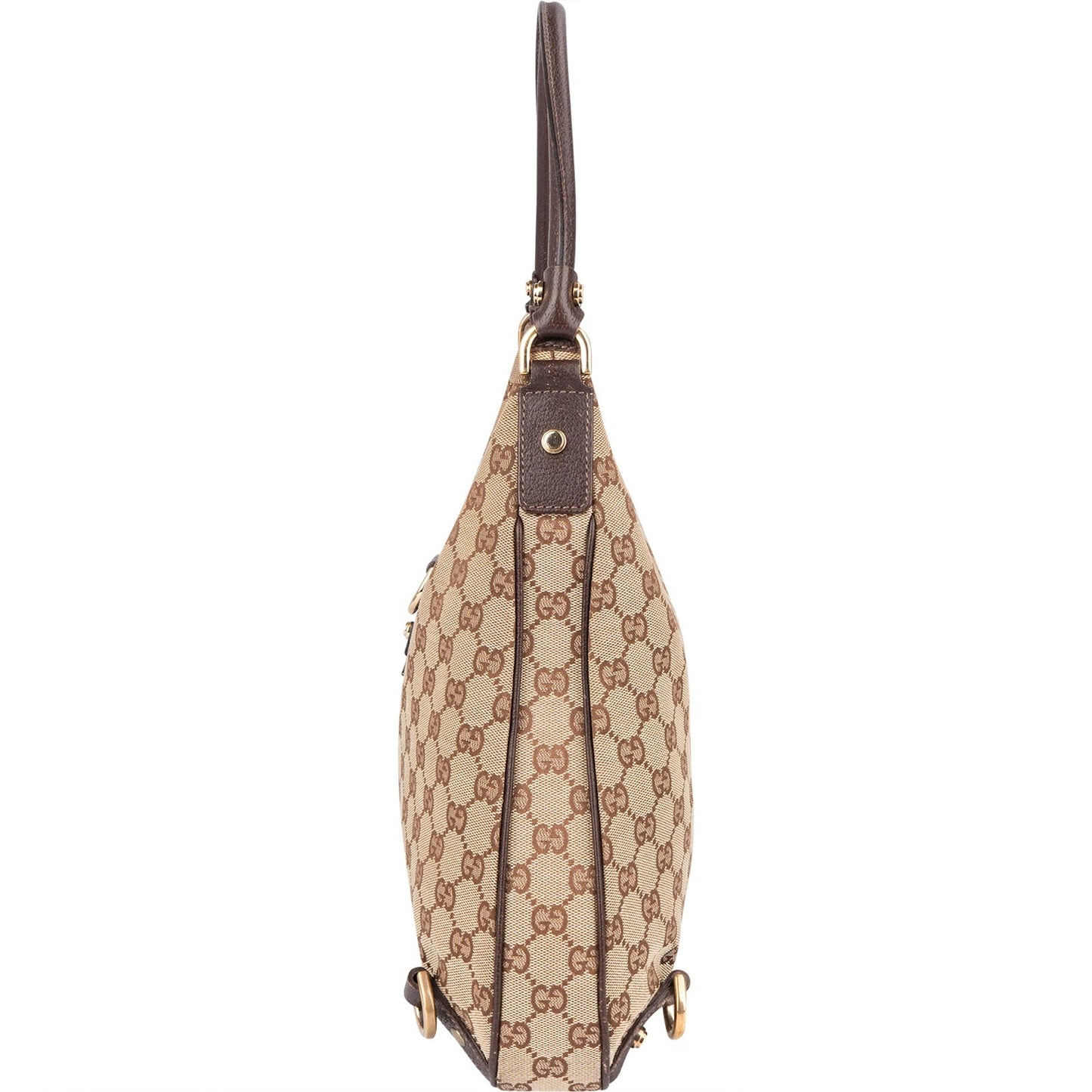 Gucci Monogram GG Abbey D-Ring Hobo Shoulder Bag