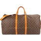 Louis Vuitton Monogram Canvas Keepall 60 Bandoulière Travel Bag