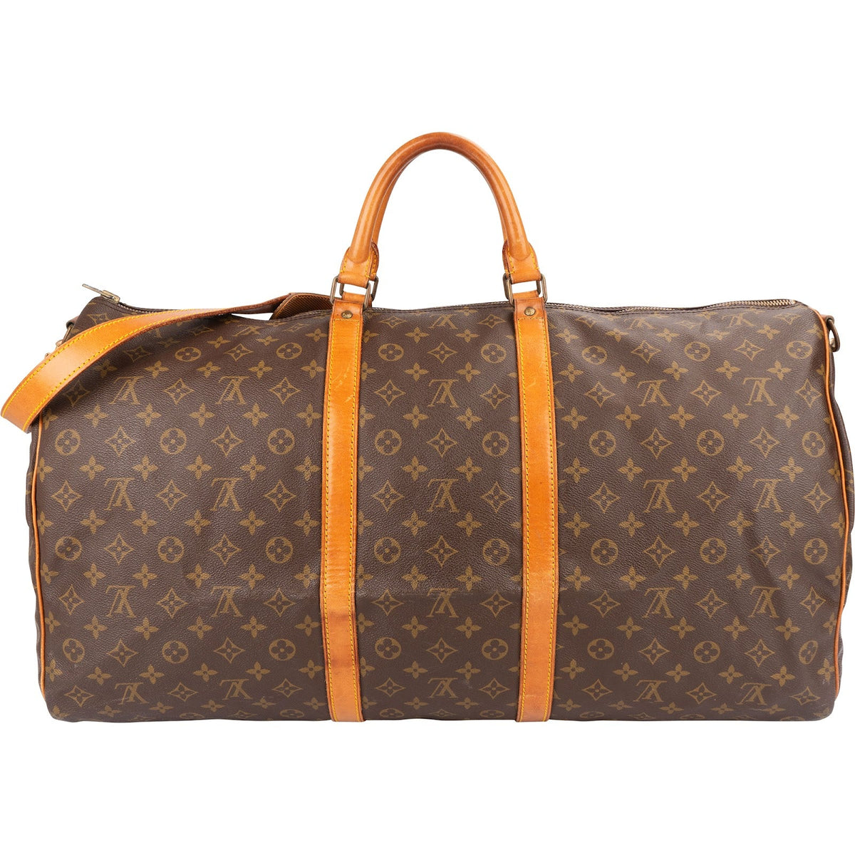 Louis Vuitton Canvas Keepall 60 Bandoulière Reisetasche, Bild 4 von 10