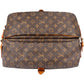 Louis Vuitton Monogram Canvas Saumur 35 Crossbody Bag