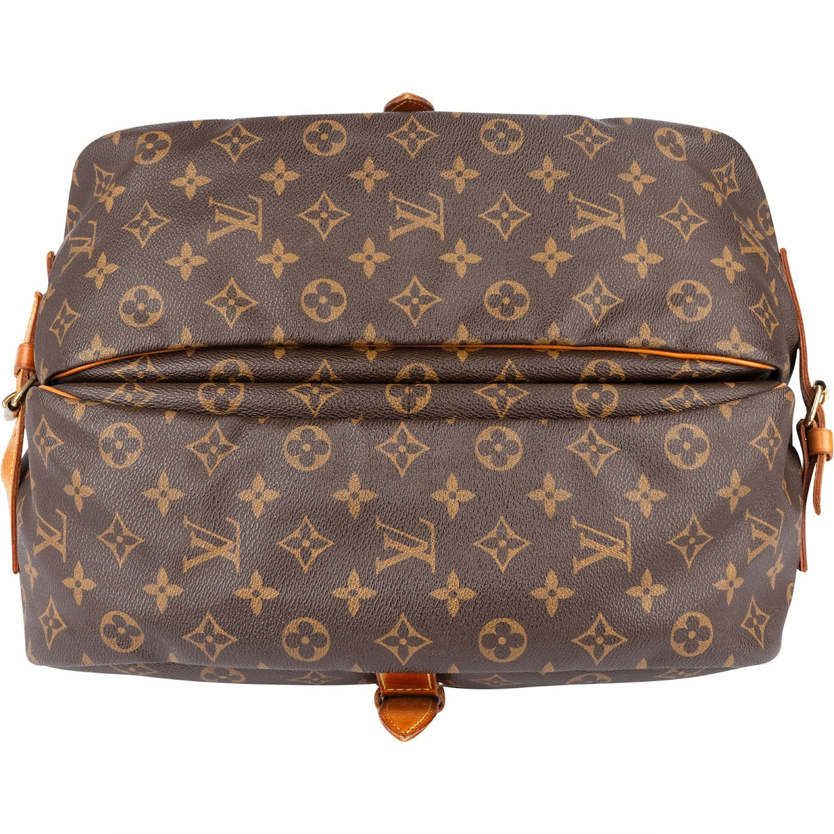 Louis Vuitton Monogram Canvas Saumur 35 Crossbody Bag