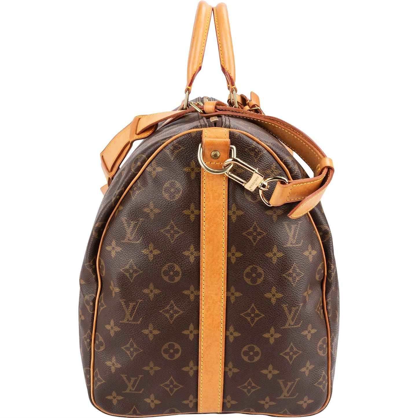 Louis Vuitton Monogram Canvas Keepall 55 Bandoulière Travel Bag