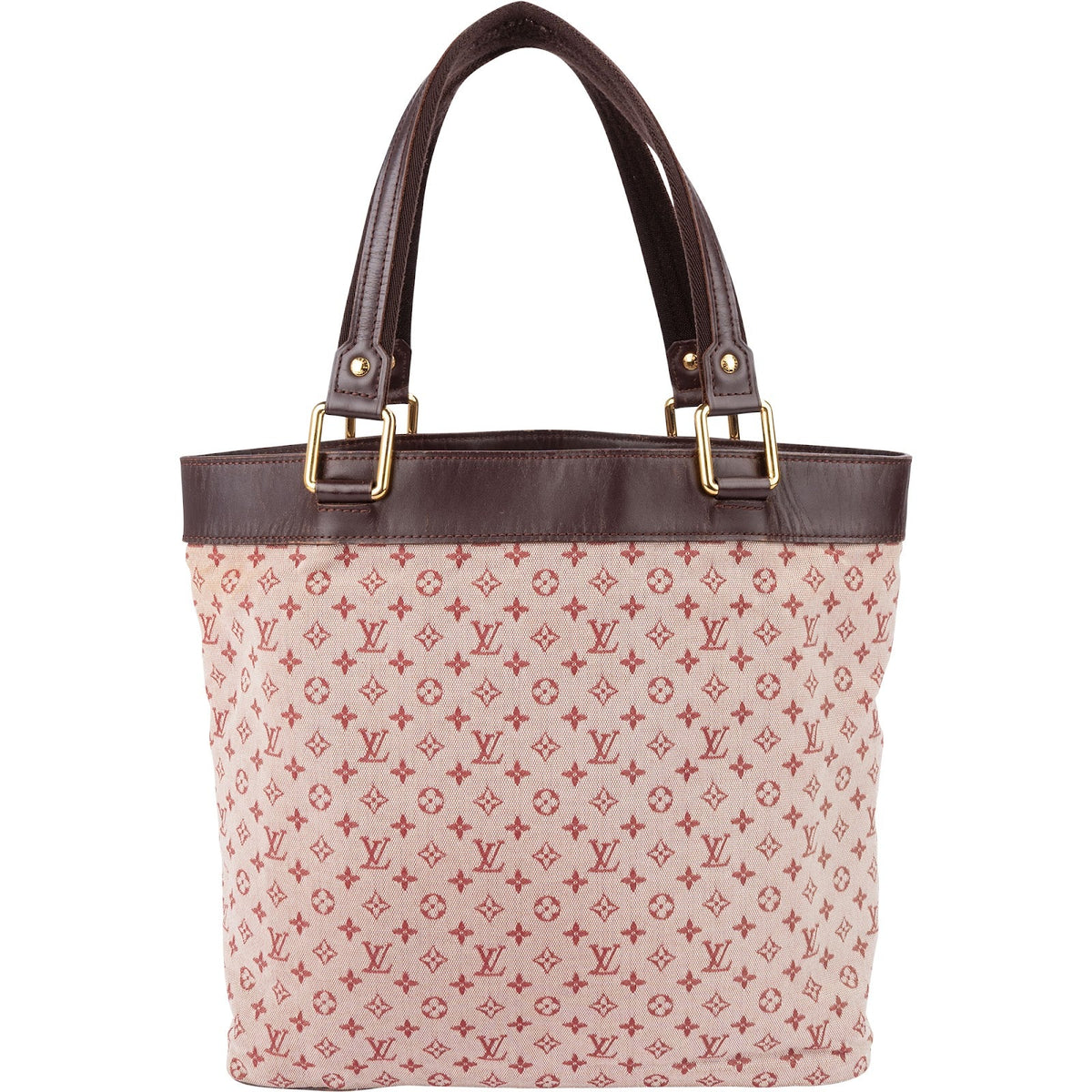 Louis Vuitton Monogram Mini Lin Canvas Lucille Handbag