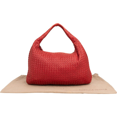 Bottega Intrecciato Nappa Veneta Leather Belly Hobo Shoulder Bag