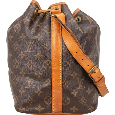 Louis Vuitton Monogram Canvas Sac Noé Petit Shoulder Bag