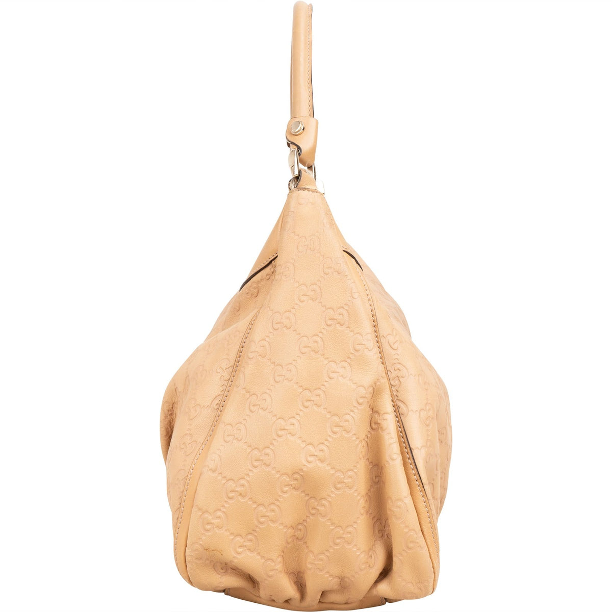 Gucci Guccissima Leather Abbey D-Ring Hobo Shoulder Bag