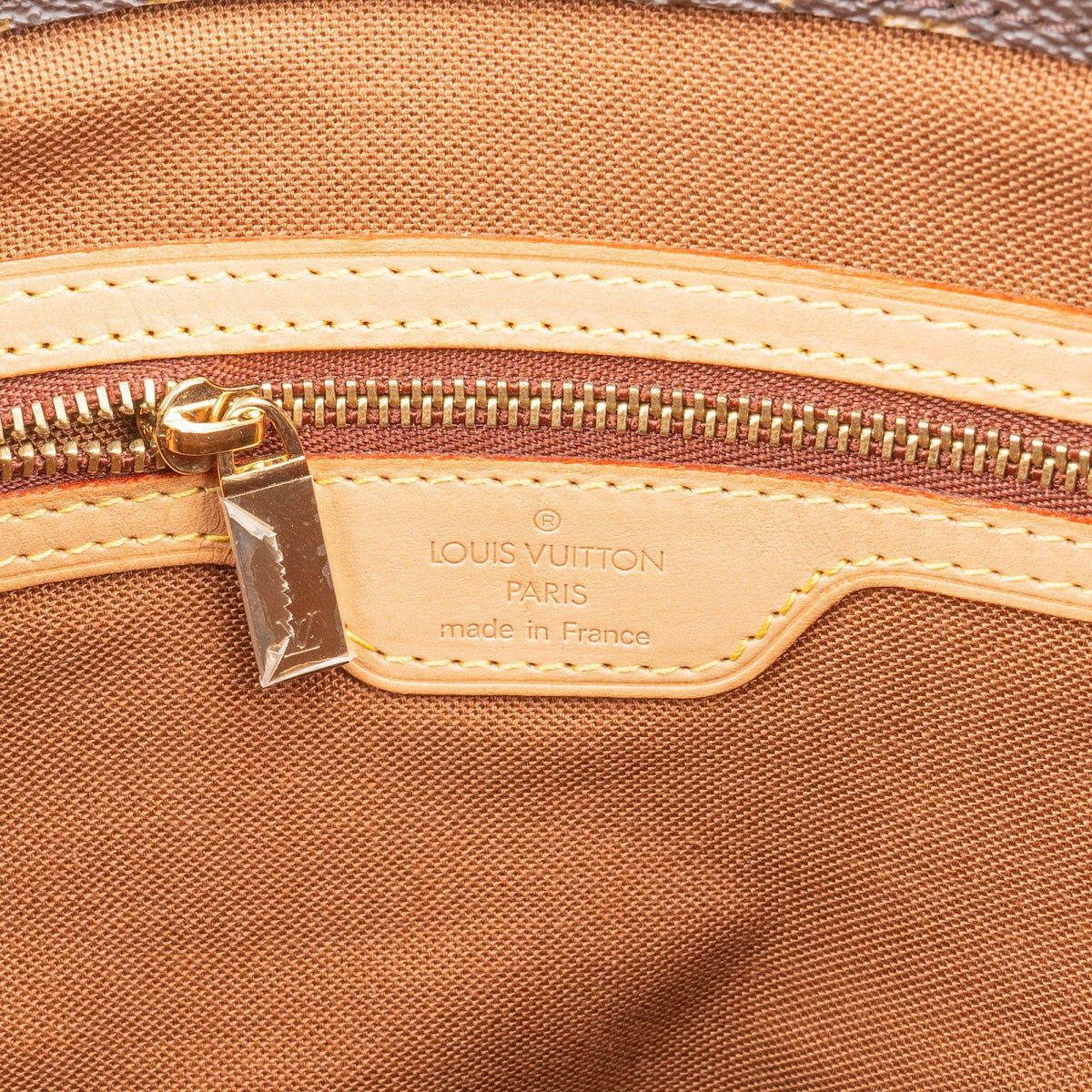 Louis Vuitton Monogram Canvas Cabas Piano Shoulder Bag