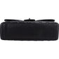 Chanel Quilted Caviar Leather Palladium Maxi Single Flap Crossbody Bag