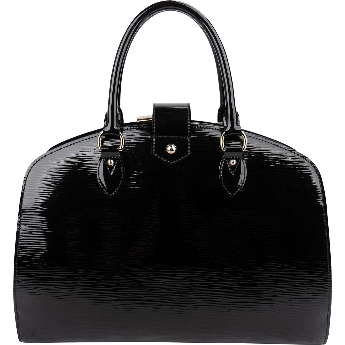 Louis Vuitton Noir Electric Epi Leather Pont-Neuf GM Handbag