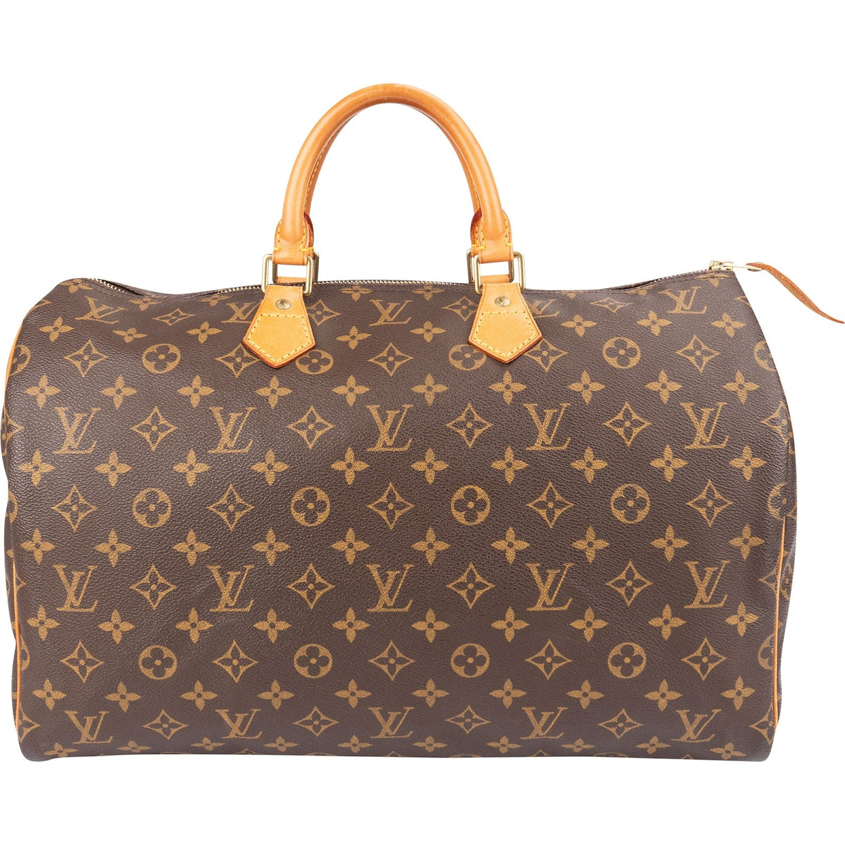 Louis Vuitton Speedy 40 aus Monogram Canvas – Vorderansicht
