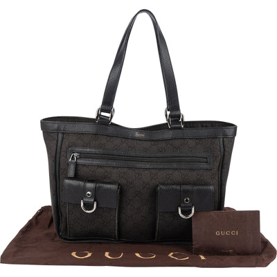Gucci Monogram GG Canvas Abbey D-Ring Multi-Pocket Shoulder Bag