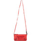 Balenciaga Red Leather Mini City Crossbody Bag