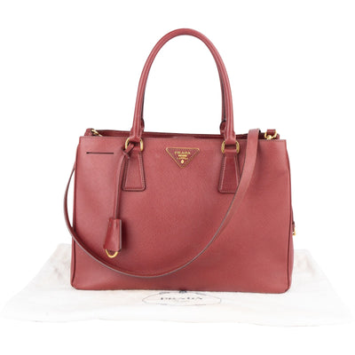 Prada Saffiano Leather Lux Galleria Handbag
