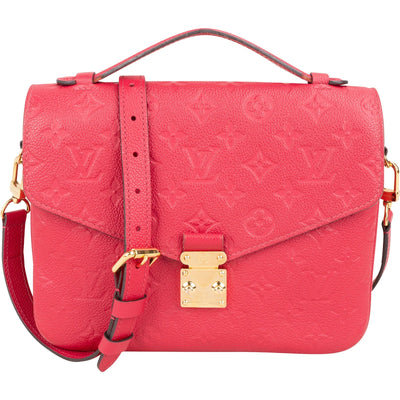 Louis Vuitton Leather Monogram Empreinte Pochette Métis Handbag
