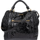 Miu Miu Quilted Vitello Shine Large Bowler Handbag