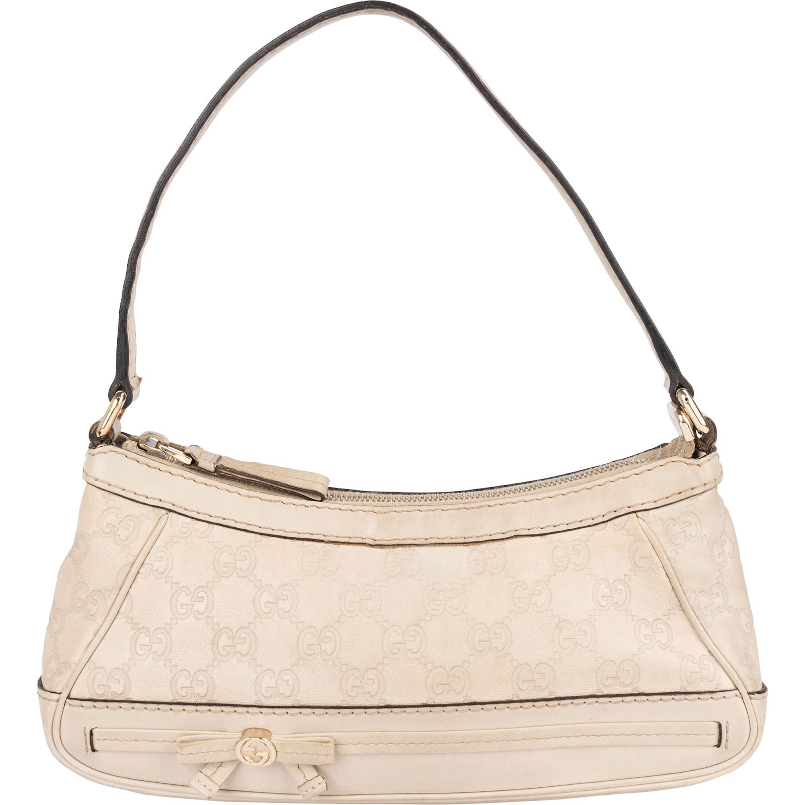 Gucci Guccissima Leather Princy Pochette Shoulder Bag