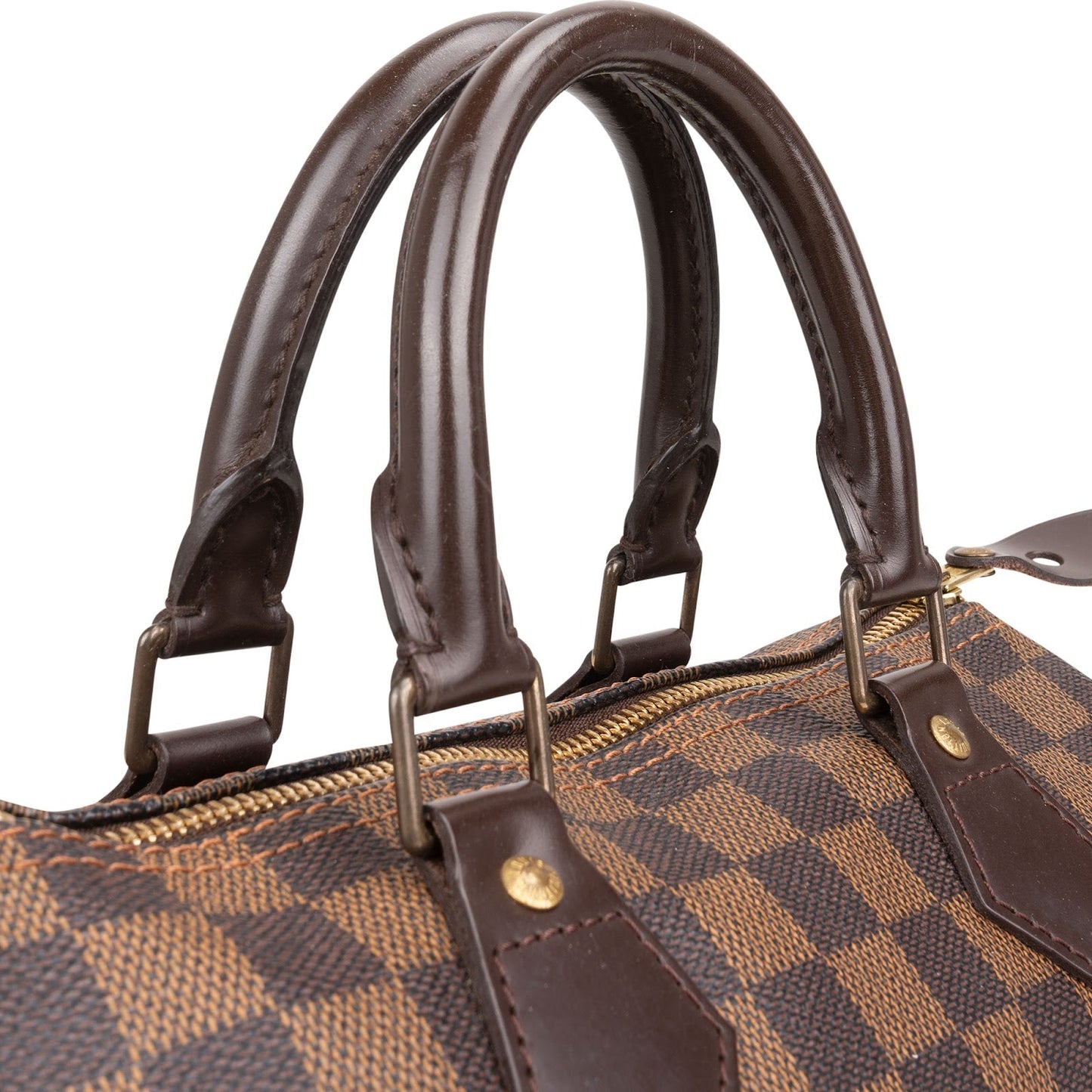Louis Vuitton Monogram Damier Ebene Speedy 25 Handbag
