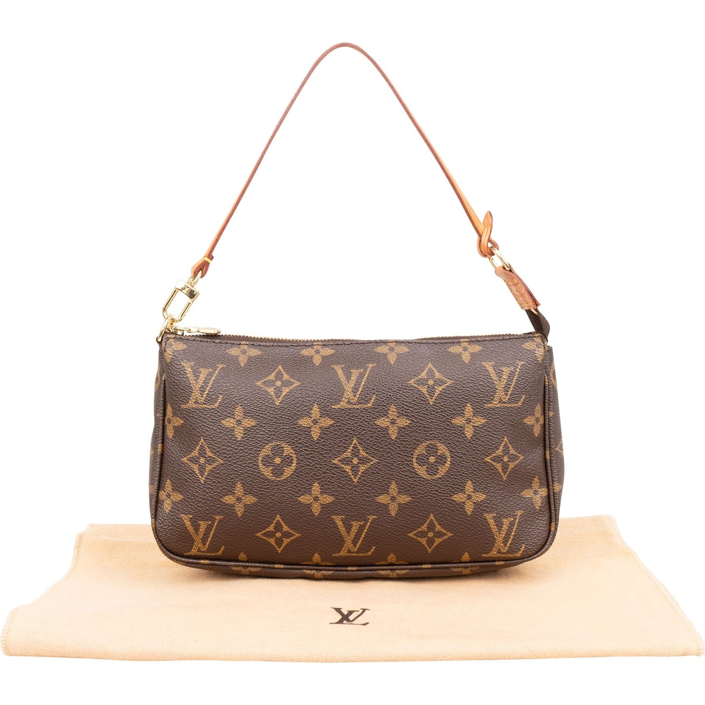 Louis Vuitton Monogram Canvas Pochette Accessoires Handbag