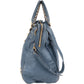 Balenciaga Blue Leather City Handbag