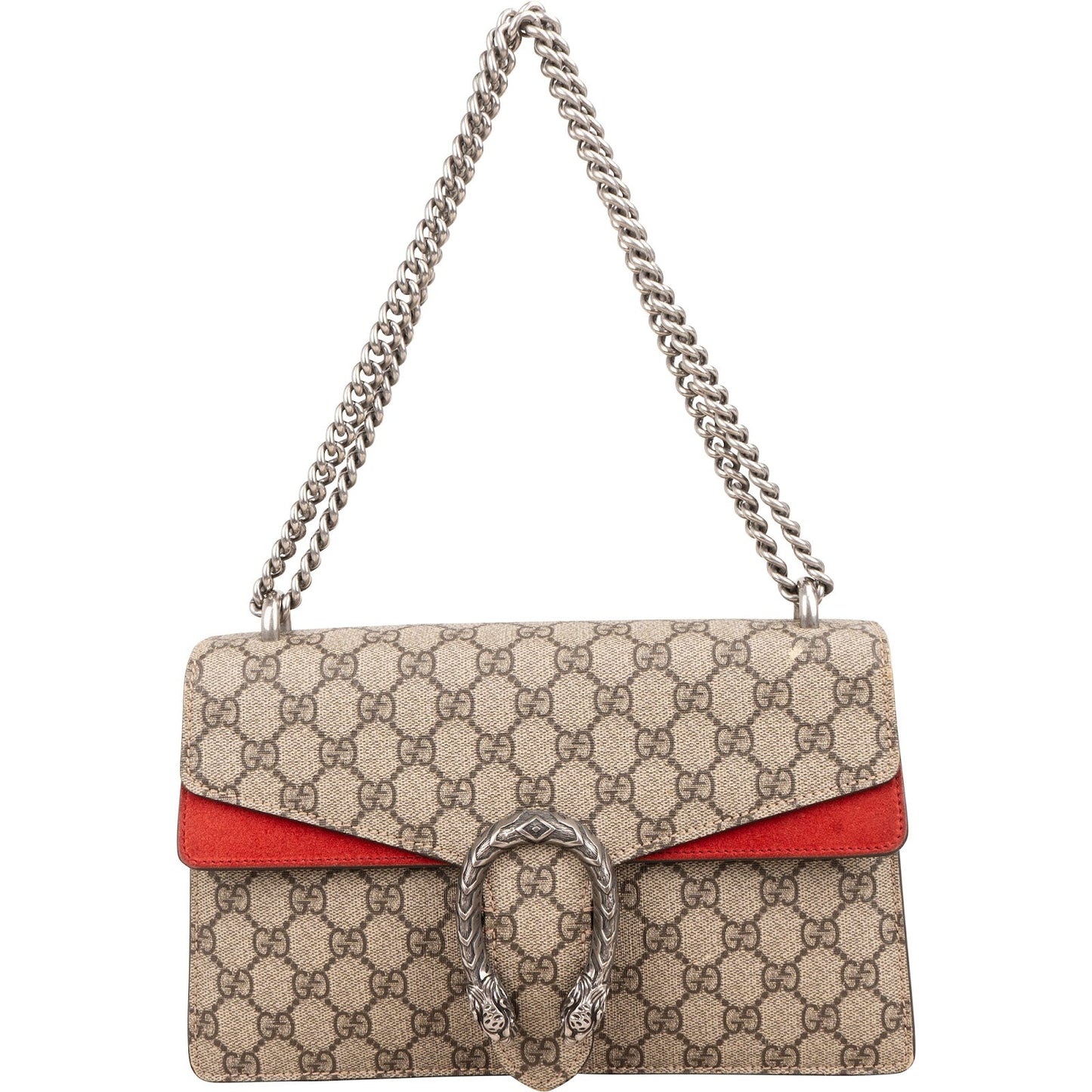 Gucci Monogram GG Supreme Canvas Dionysus Shoulder Bag