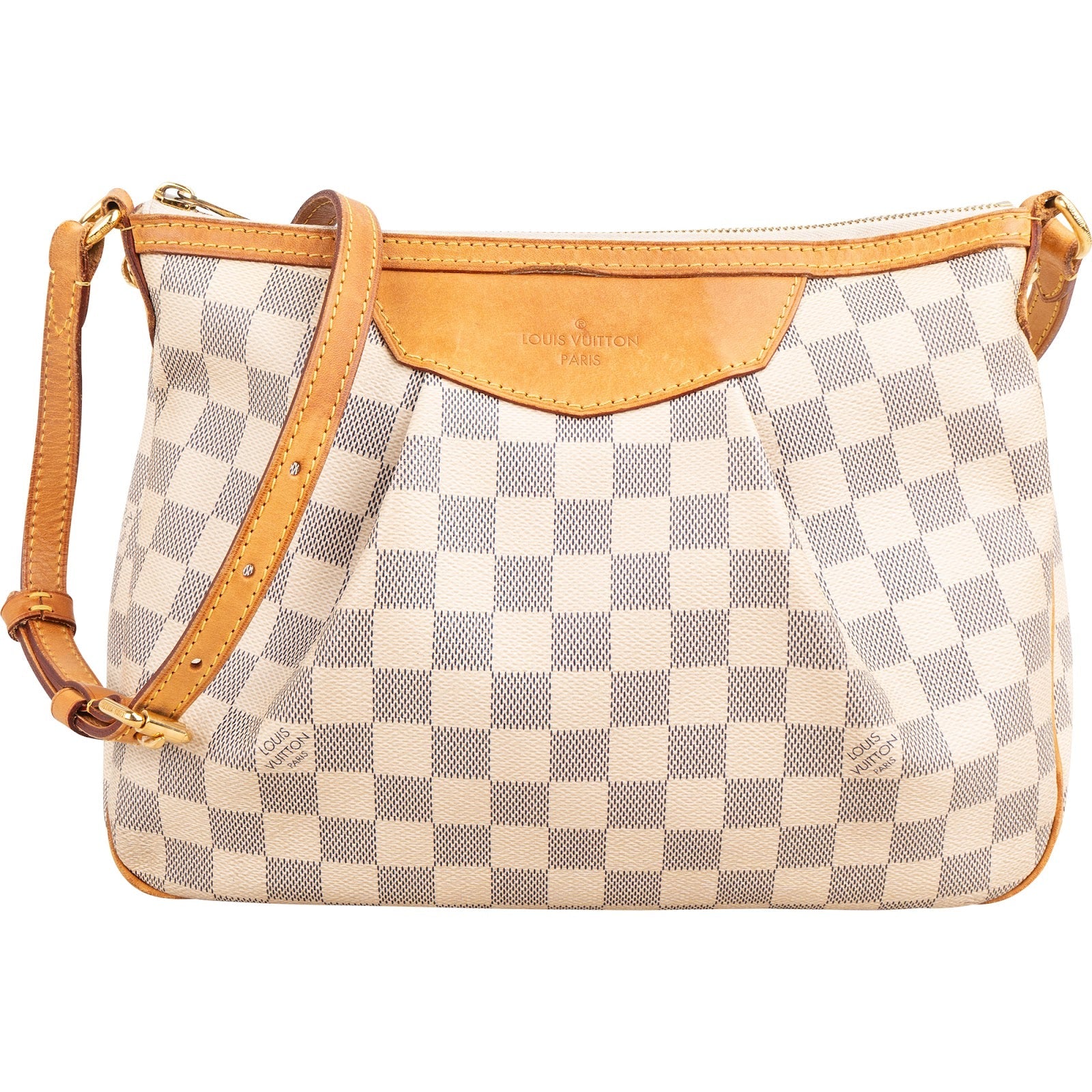 Louis Vuitton Monogram Damier Azur Canvas Siracusa PM Crossbody Bag