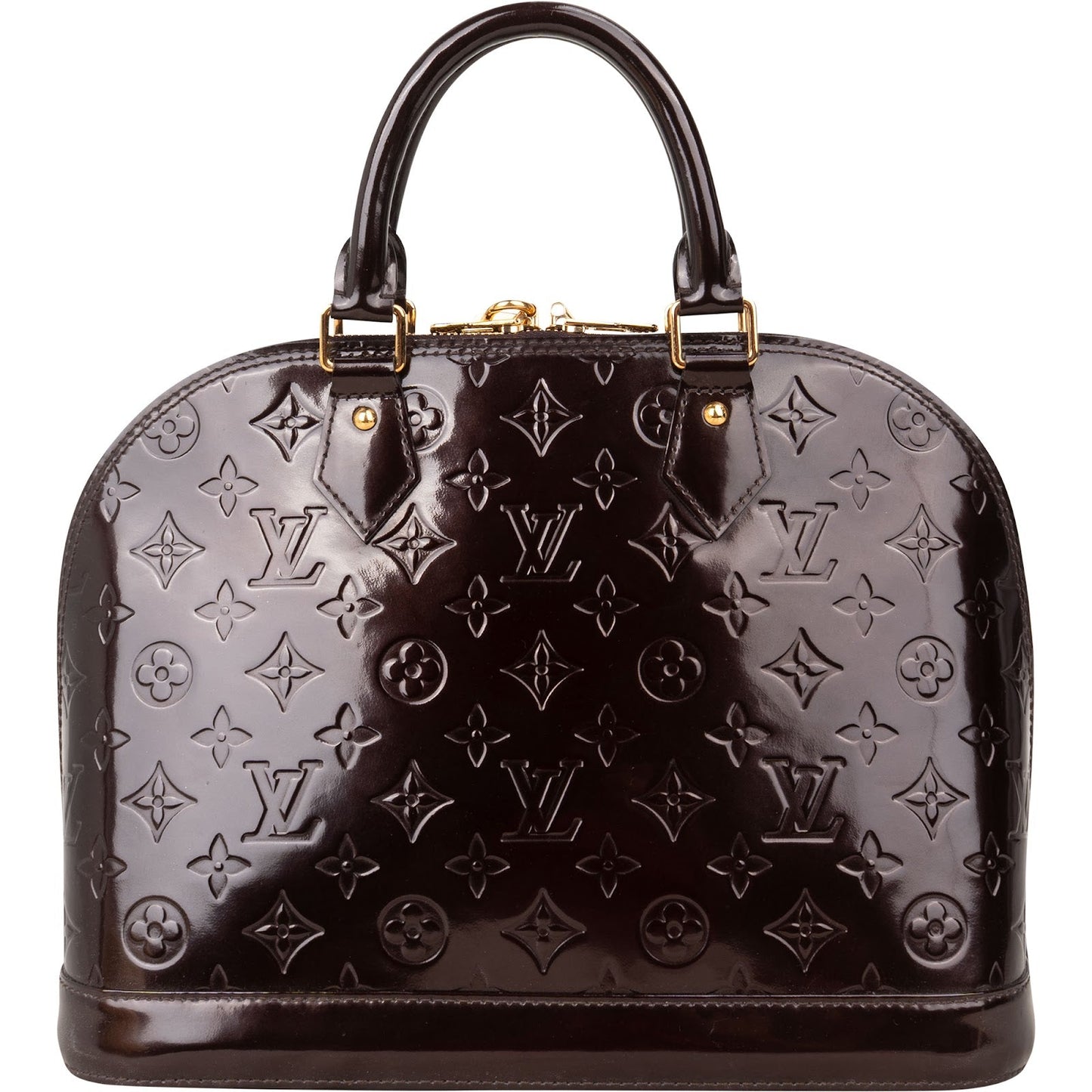 Louis Vuitton Monogram Vernis Leather Alma PM Handbag