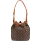 Louis Vuitton Monogram Canvas Sac Noé Petit Shoulder Bag