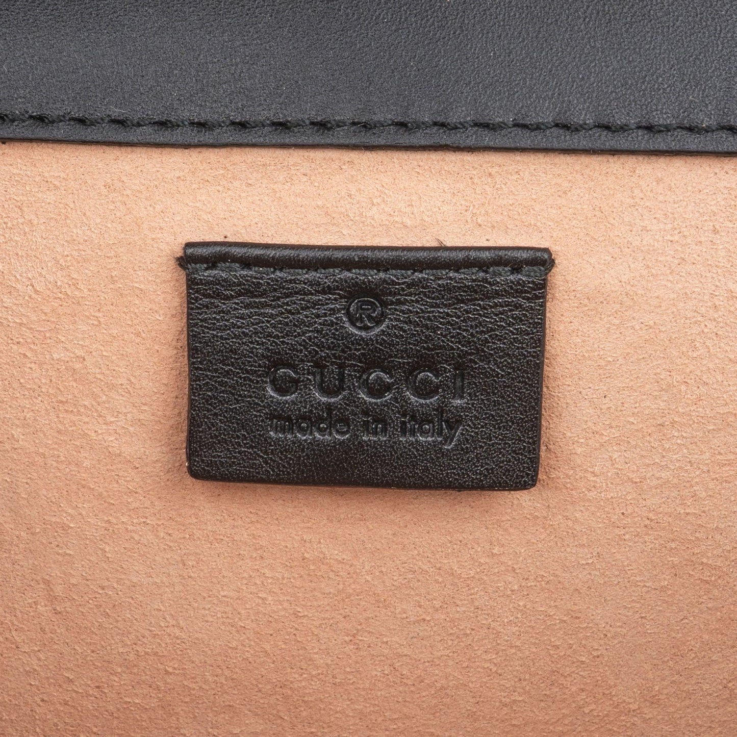 Gucci Black Soft Leather Dionysus Studded Shoulder Bag