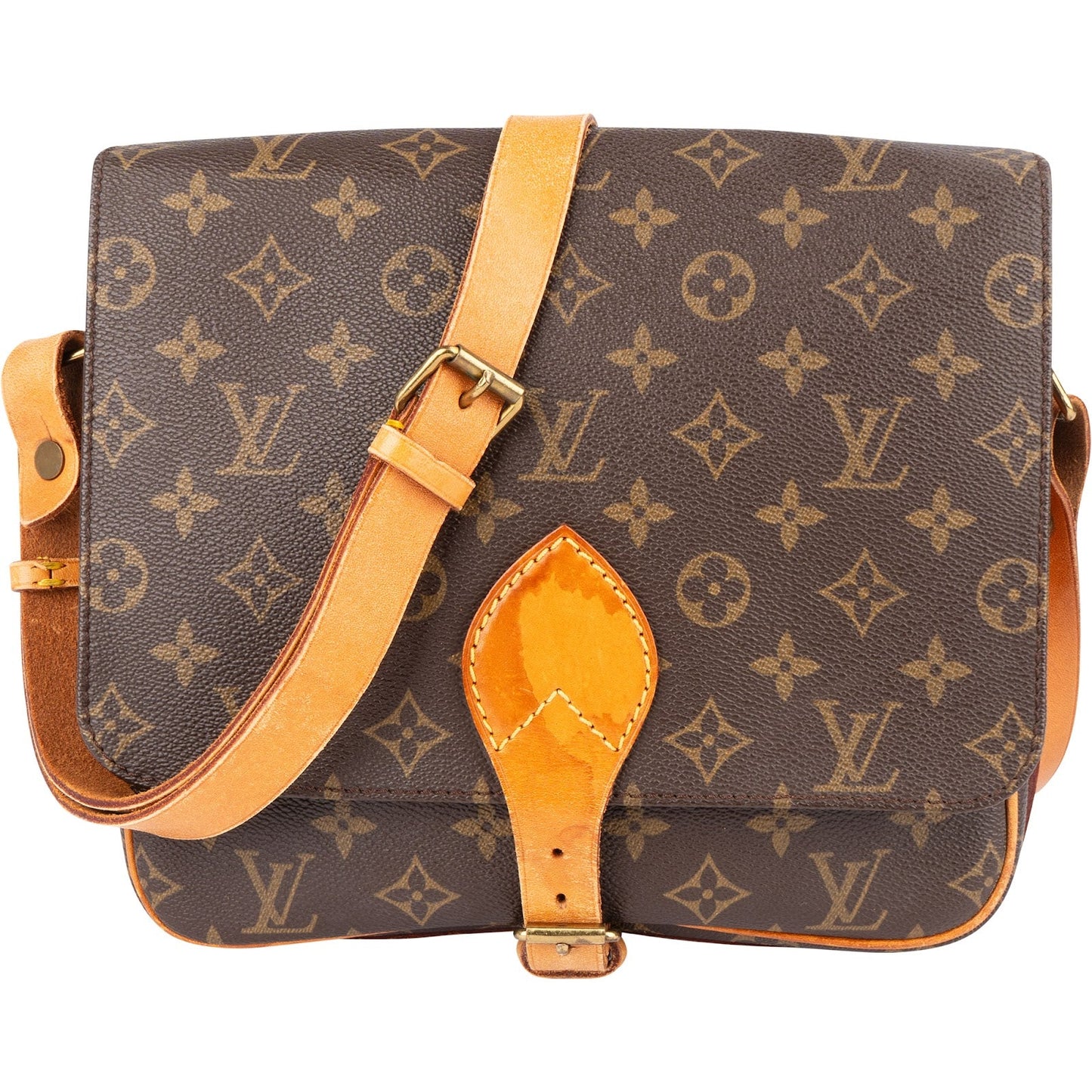 Louis Vuitton Monogram Canvas Cartouchiere GM Crossbody Bag