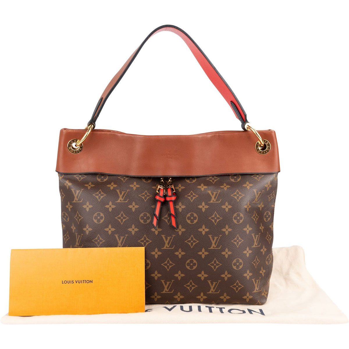 Louis Vuitton Monogram Canvas Tuileries Hobo Shoulder Bag