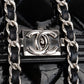 Chanel Patent Leather Quilted Boy Wallet On Chain Crossbody Bag