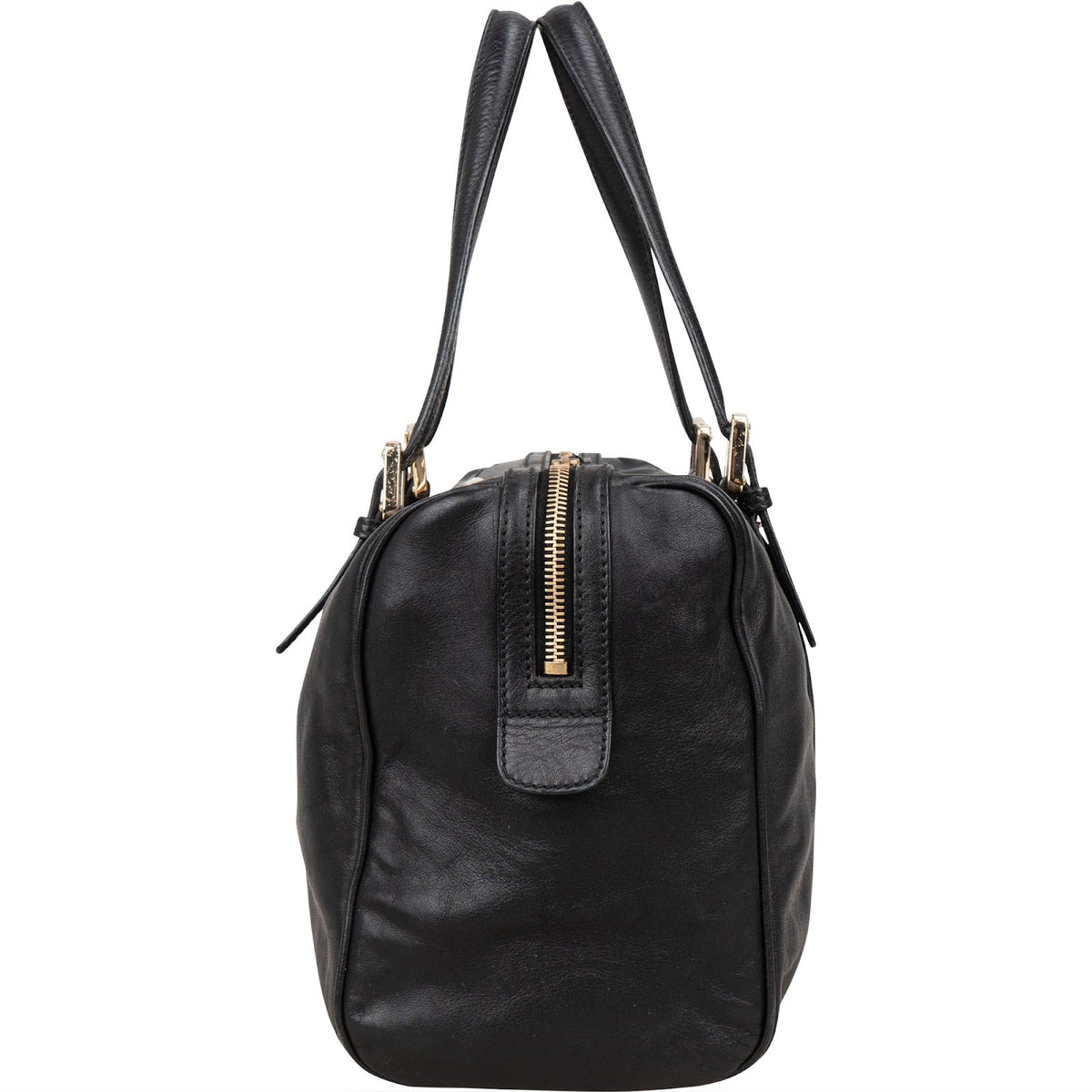 Gucci Leather Britt Boston Bag Handbag
