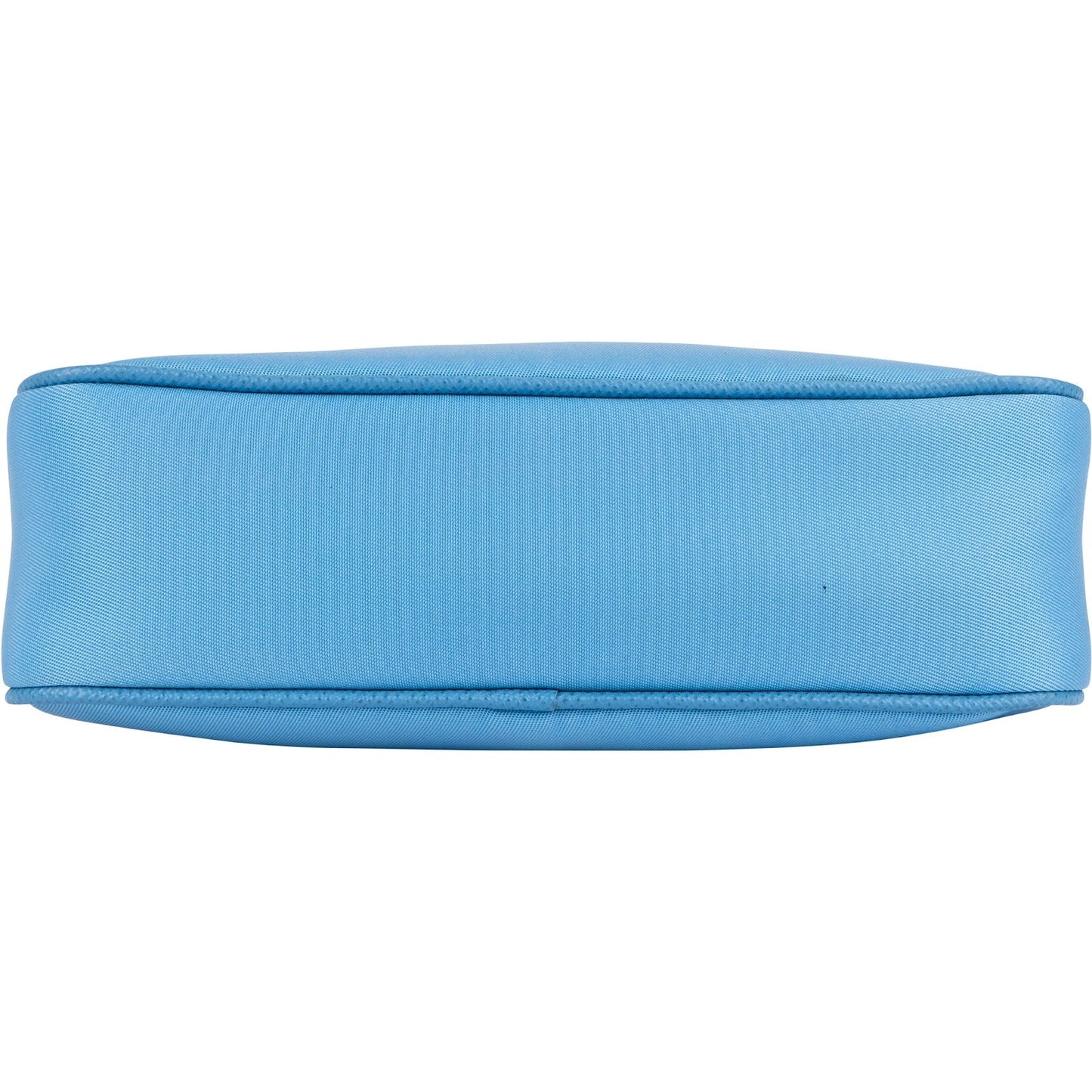 Prada Blue Nylon Triangle Re-Edition Crossbody Bag