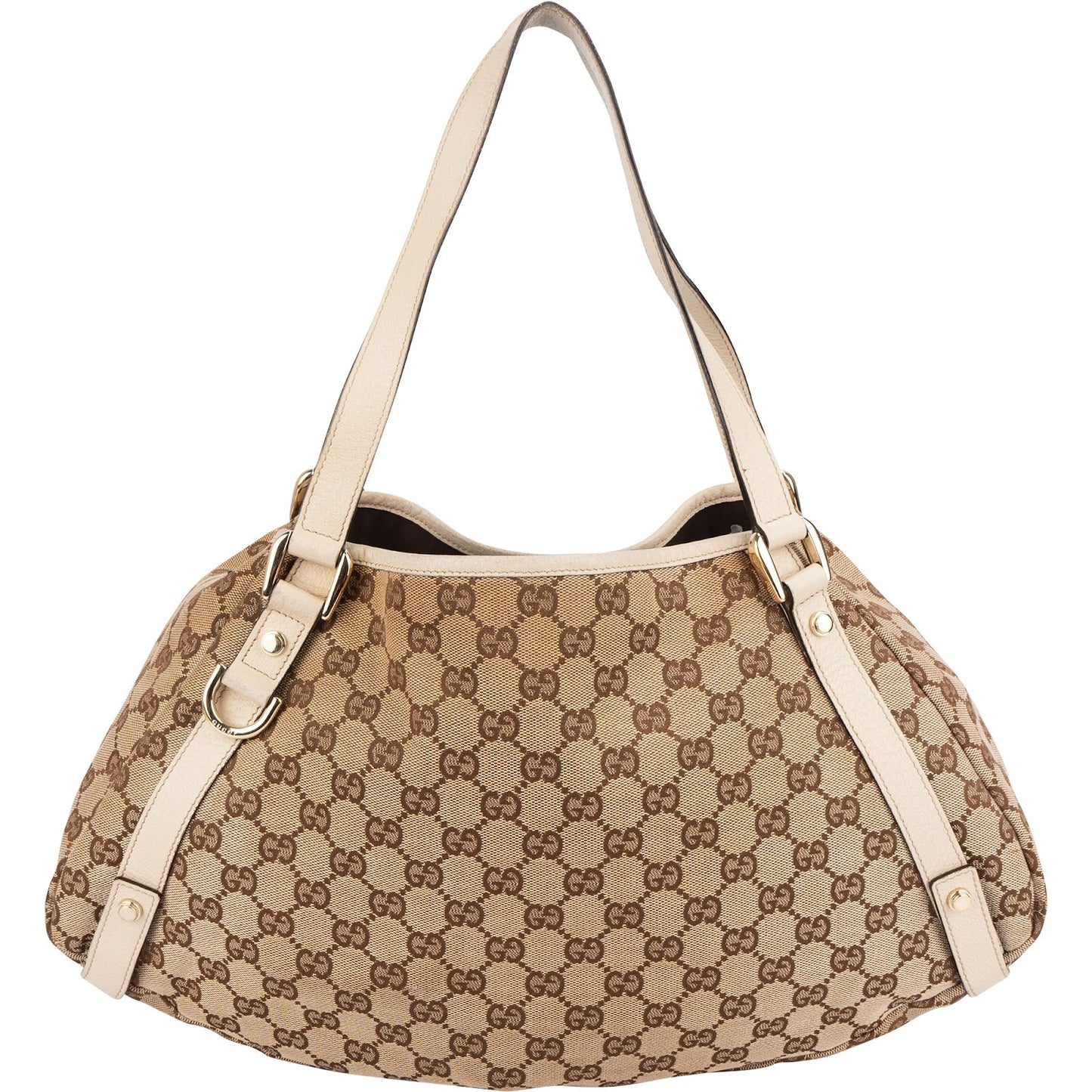 Gucci Monogram GG Canvas Abbey D-Ring Hobo Shoulder Bag