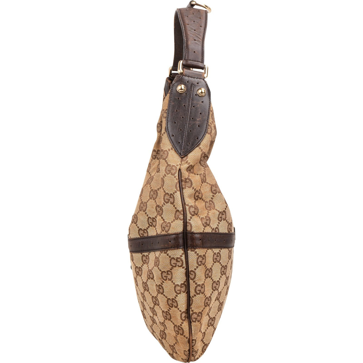 Gucci Monogram GG Canvas Britt Hobo Shoulder Bag