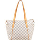 Louis Vuitton Monogram Damier Azur Canvas Totally MM Shoulder Bag
